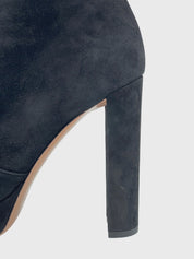 Gianvito Rossi Brook 120 Suede Ankle Boot EU 37 Schwarz