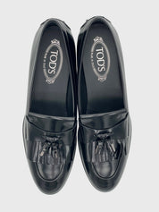 Tod's Gommino Tassel Fringe Loafer EU 41 Schwarz