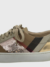 Burberry Salmond Low Top Sneaker EU 36 Mehrfarbig