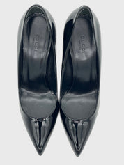 Gucci Kristen Bamboo Pump EU 38.5 Schwarz