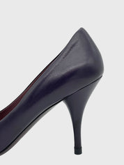 Miu Miu Pointed-Toe Leather Pump EU 36.5 Lila