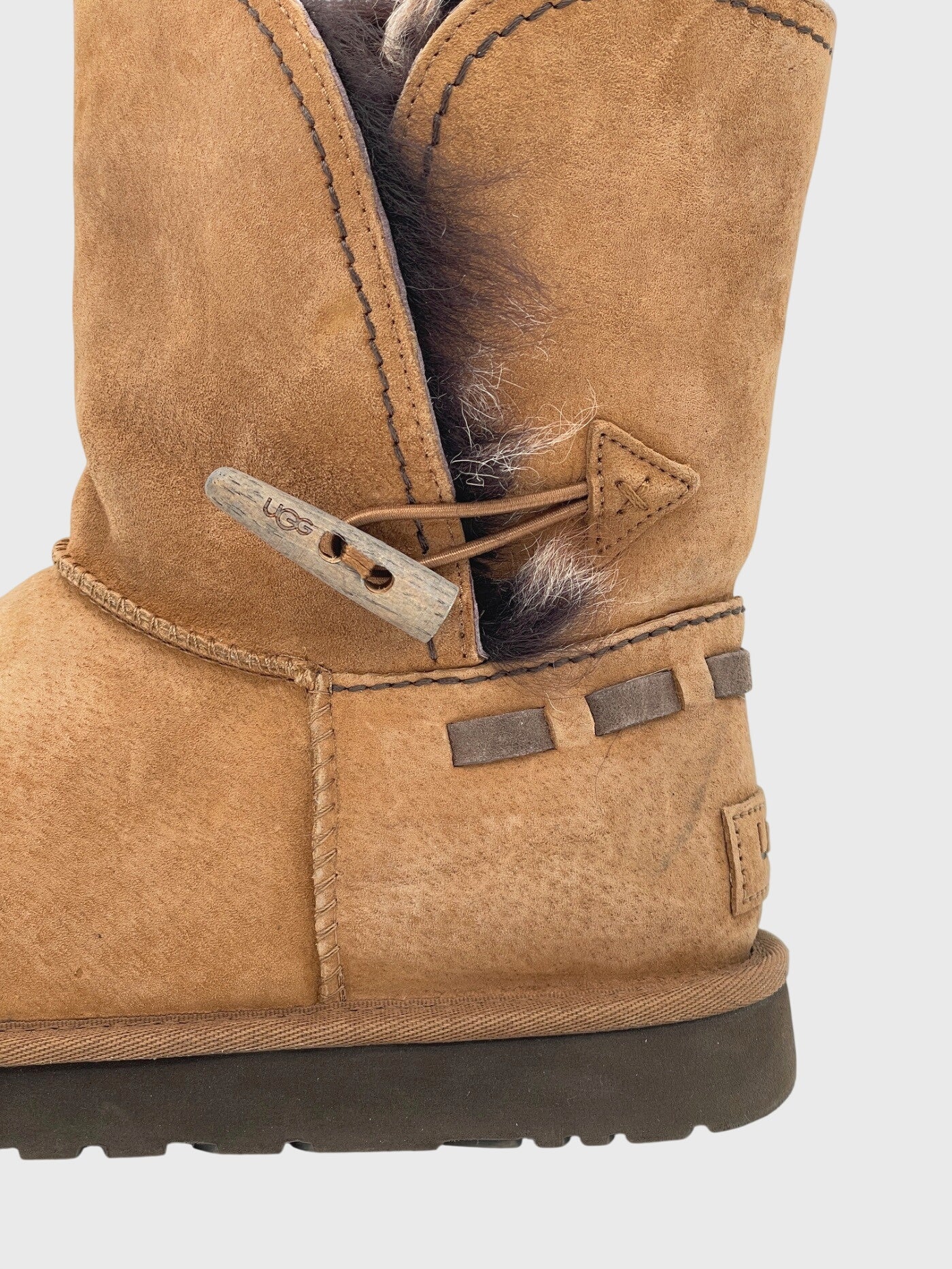 UGG Bailey Button Triplet Ankle Boot EU 41 Braun