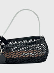 Alaïa Mesh Mary Jane Ballerina EU 37 Schwarz