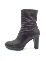Tod's Gommini Heel Ankle Boot EU 36 Braun