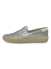 Saint Laurent / YSL Skate 20 Glitter Slip-On Slip-On Sneaker EU 39 Metallic