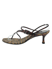 Stuart Weitzman Vintage Sandale mit Absatz EU 38 Mehrfarbig