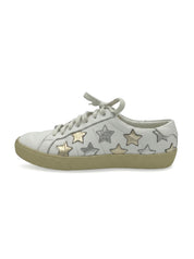 Saint Laurent / YSL Court Classic SL/06 Stars Low Top Sneaker EU 39 Weiß