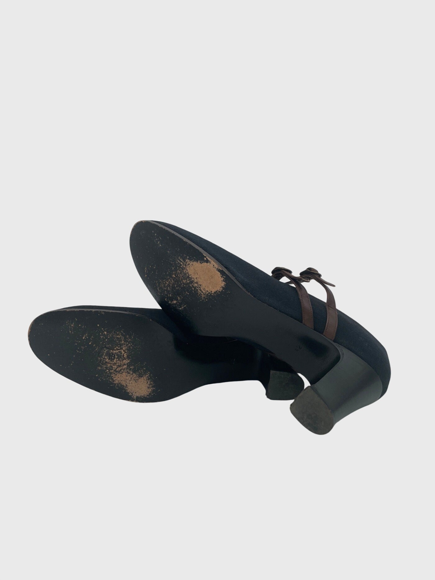 Bally Mary Jane Canvas Pump EU 42 Schwarz
