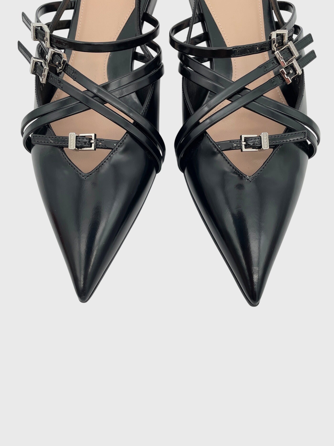 Gucci Seraphine Ballerina EU 38 Schwarz