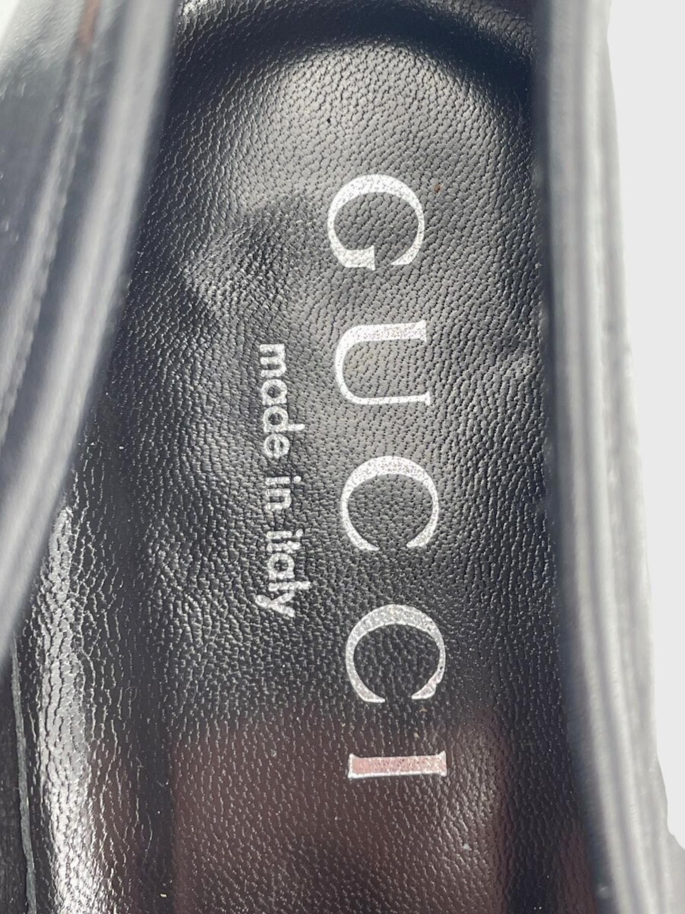 Gucci Horsebit Loafer EU 43 Schwarz - Image 9