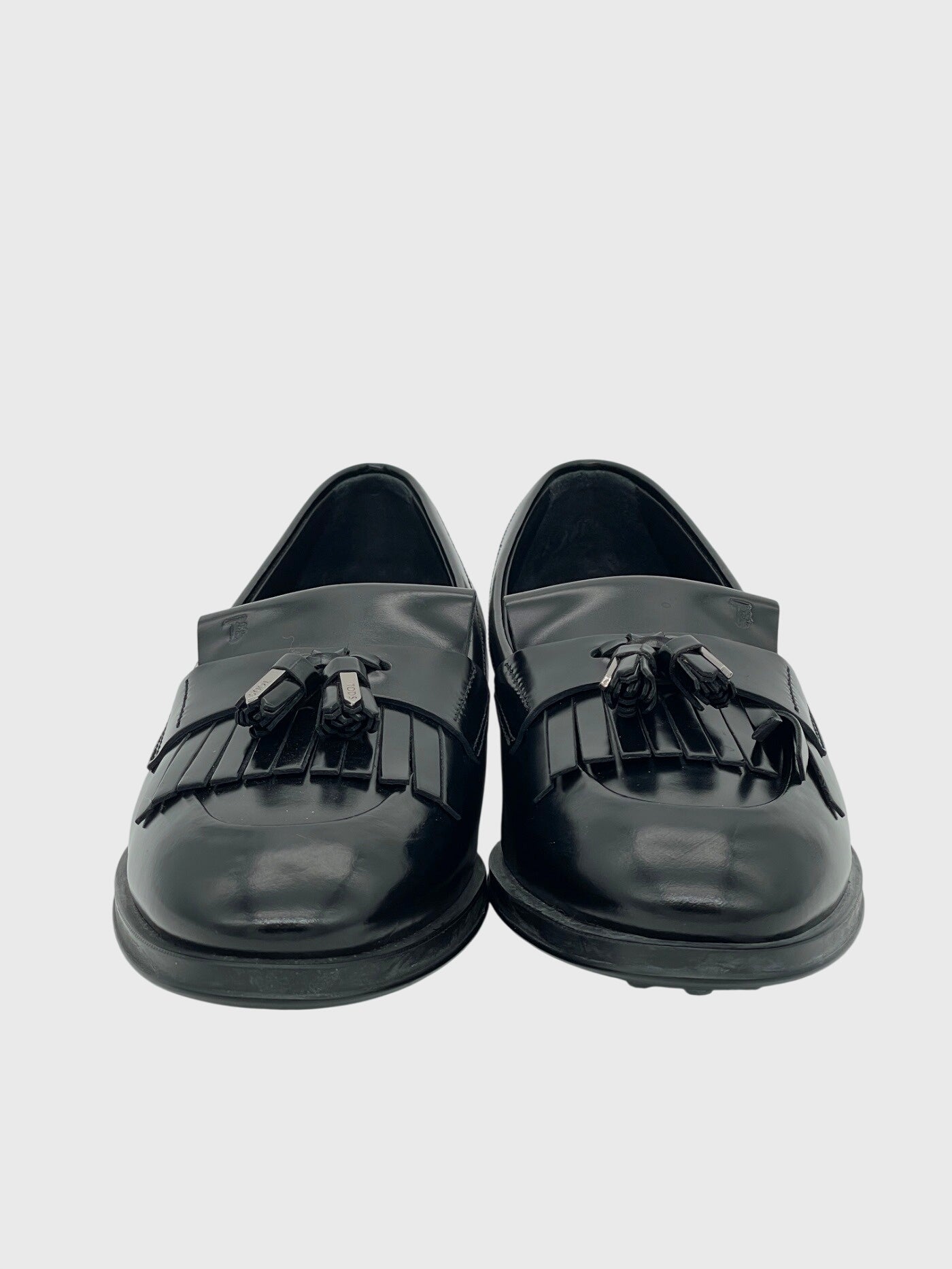 Tod's Gommino Tassel Fringe Loafer EU 41 Schwarz