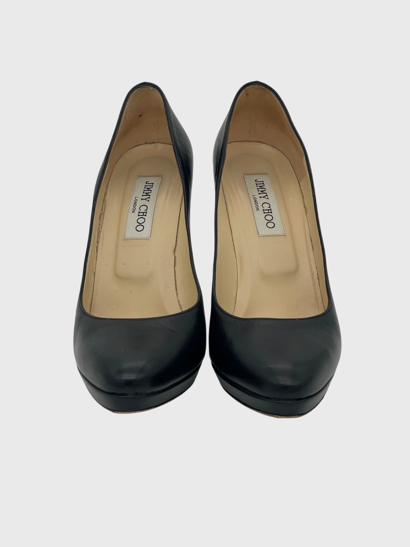 Jimmy Choo Romy Plateau Pump EU 38.5 Schwarz