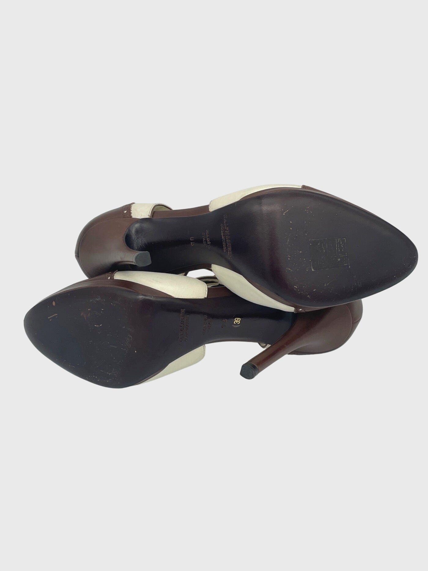 Ralph Lauren Collection Brogue Lace-Up Pump EU 39 Mehrfarbig - Image 8