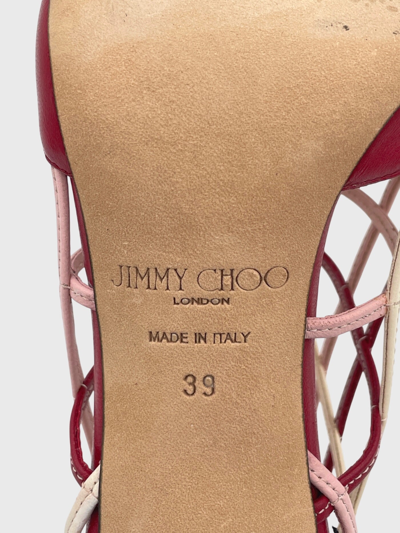 Jimmy Choo Sheldon 100 Caged Ankle Boot EU 39 Mehrfarbig - Image 9