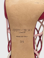 Jimmy Choo Sheldon 100 Caged Ankle Boot EU 39 Mehrfarbig - Image 9