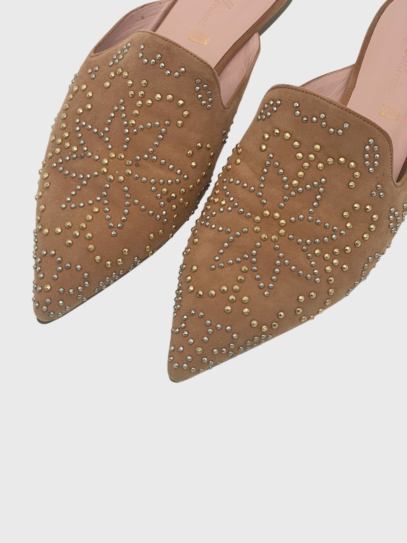 Pretty Ballerinas Slip on Mule EU 40 Beige