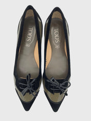 Tod's Pointed-Toe Flat Ballerina EU 37 Mehrfarbig