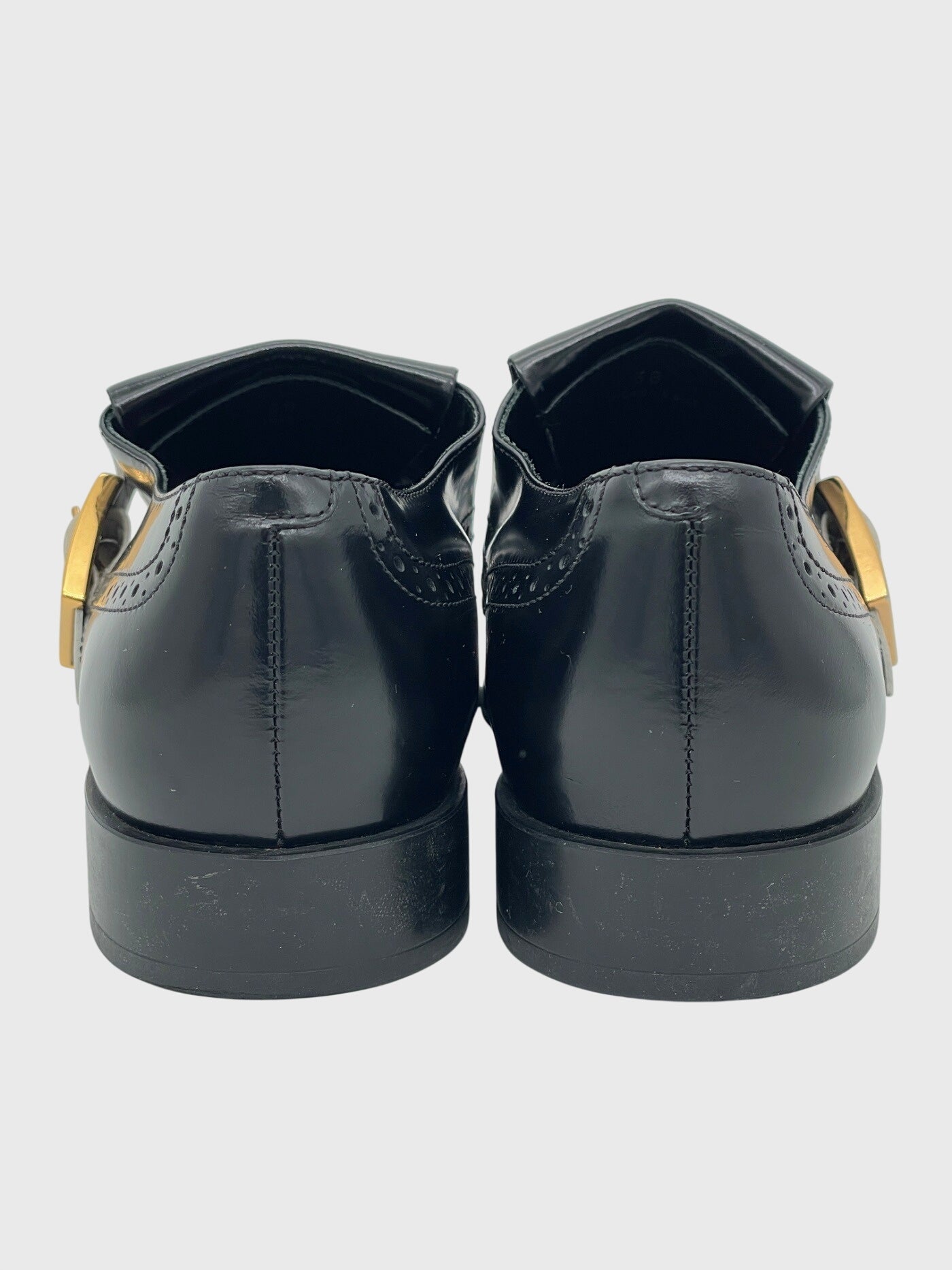 Tod's Gommino Fringe Monk Strap Loafer EU 38 Schwarz