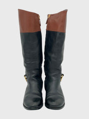 Ralph Lauren Bernadine Stiefel EU 39 Schwarz
