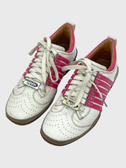 Dsquared2 Shoes "Get In The Fast Lane 1964" Low Top Sneaker EU 36 Weiß