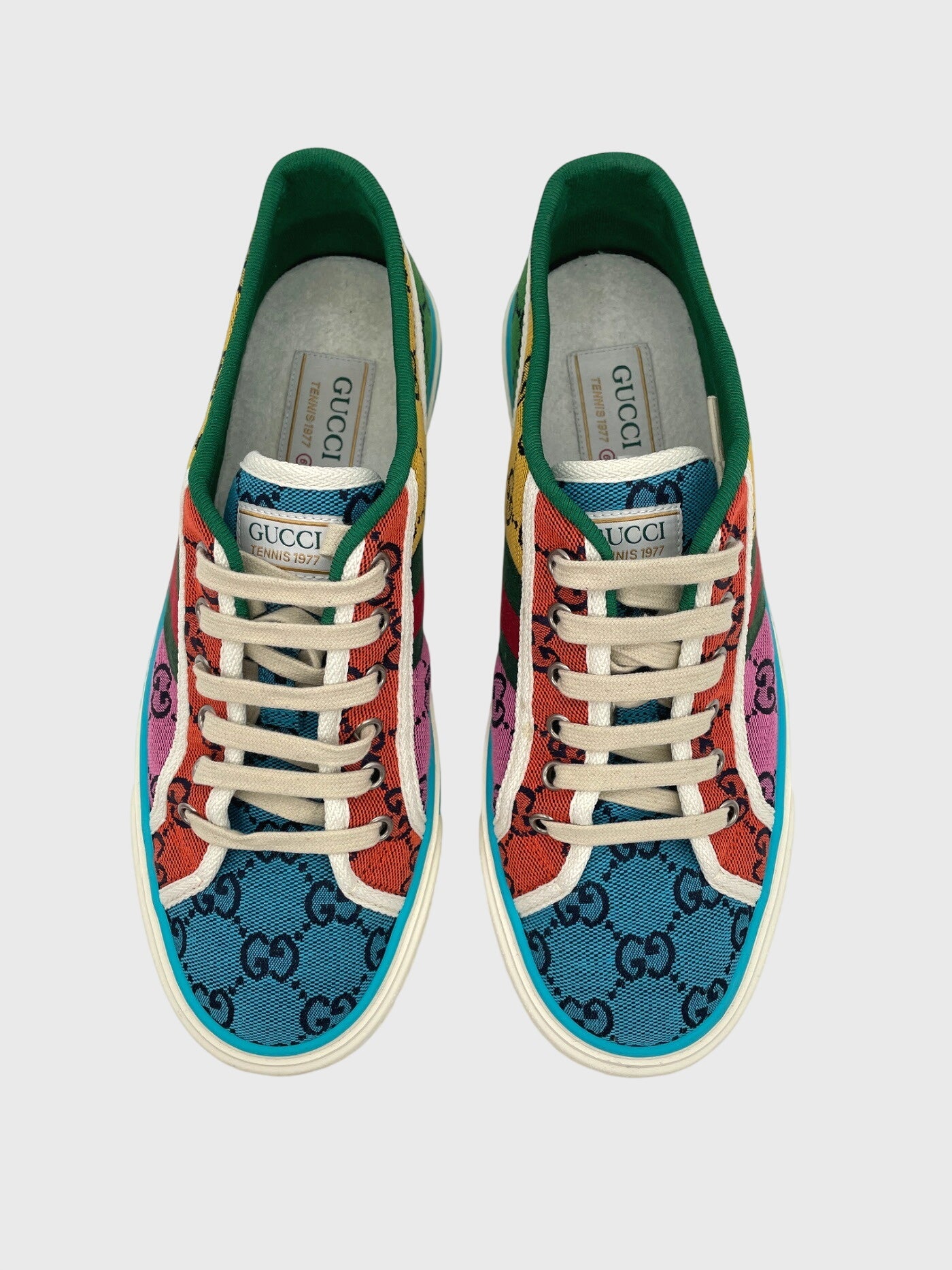 Gucci Tennis 1977 Low Top Sneaker EU 40 Mehrfarbig