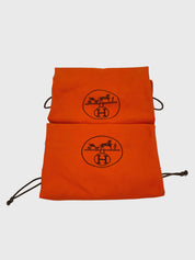 Hermès Oran Flache Sandale EU 39 Weiß - Image 9