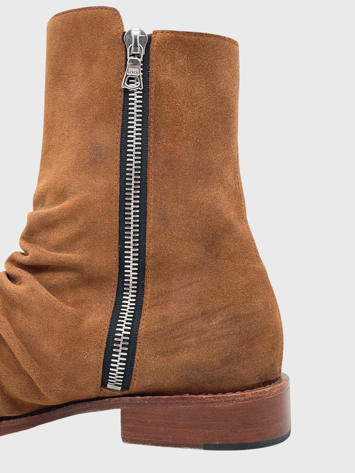 Amiri Stack Boots Ankle Boot EU 45.5 Braun