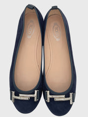 Tod's Double T Ballerina EU 38 Blau