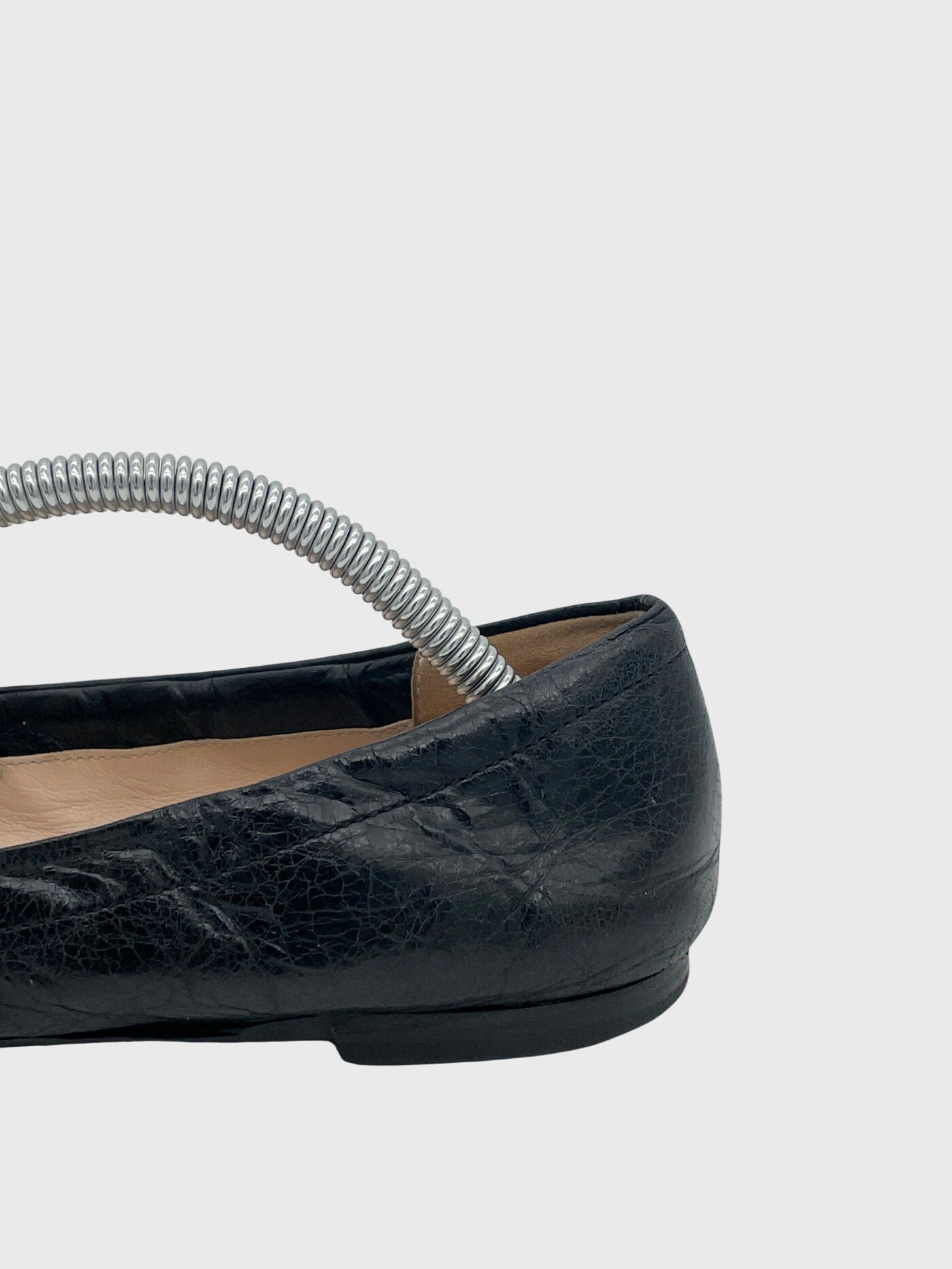 Prada Buckle Detail Loafer EU 36.5 Schwarz