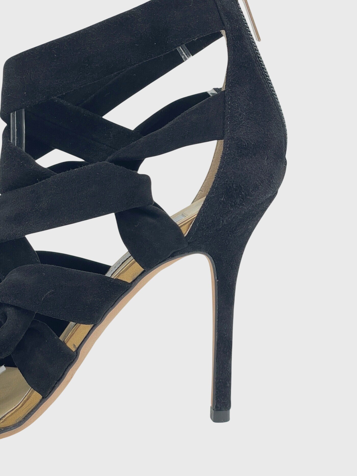 Jimmy Choo Suede Knot Pump EU 39 Schwarz - Image 4