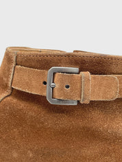 Jil Sander Suede Ankle Boot EU 41.5 Braun