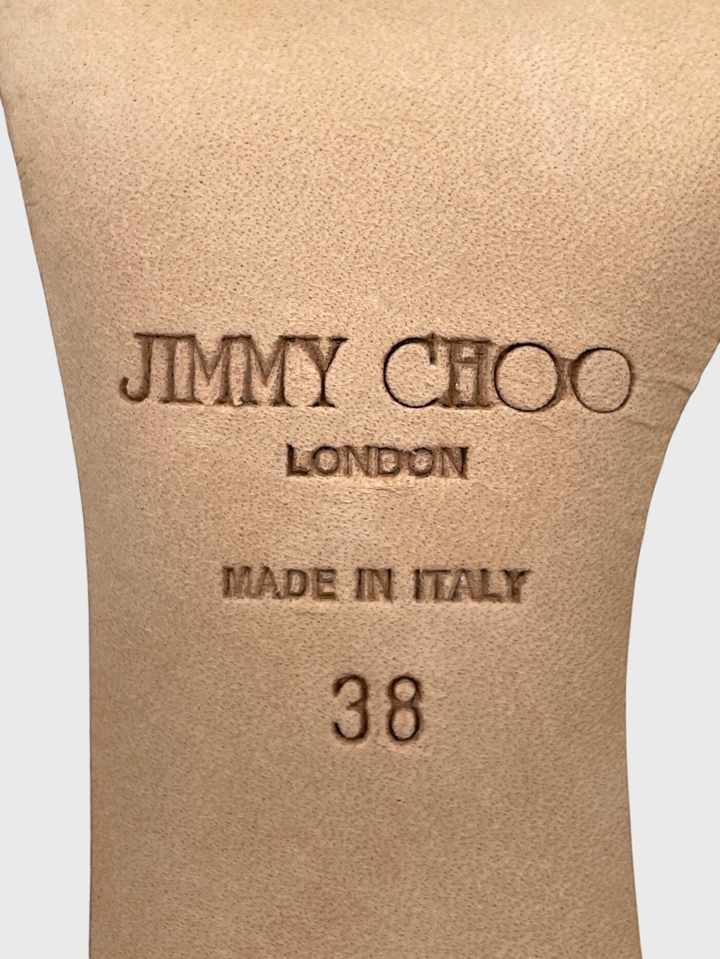 Jimmy Choo Romy Pump EU 38 Beige - Image 9
