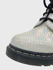Dr. Martens 1460 Pascal Combat Stiefel EU 41 Metallic