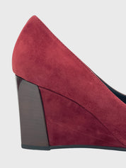 Tod's Gommini Wedge Pump EU 38 Rot