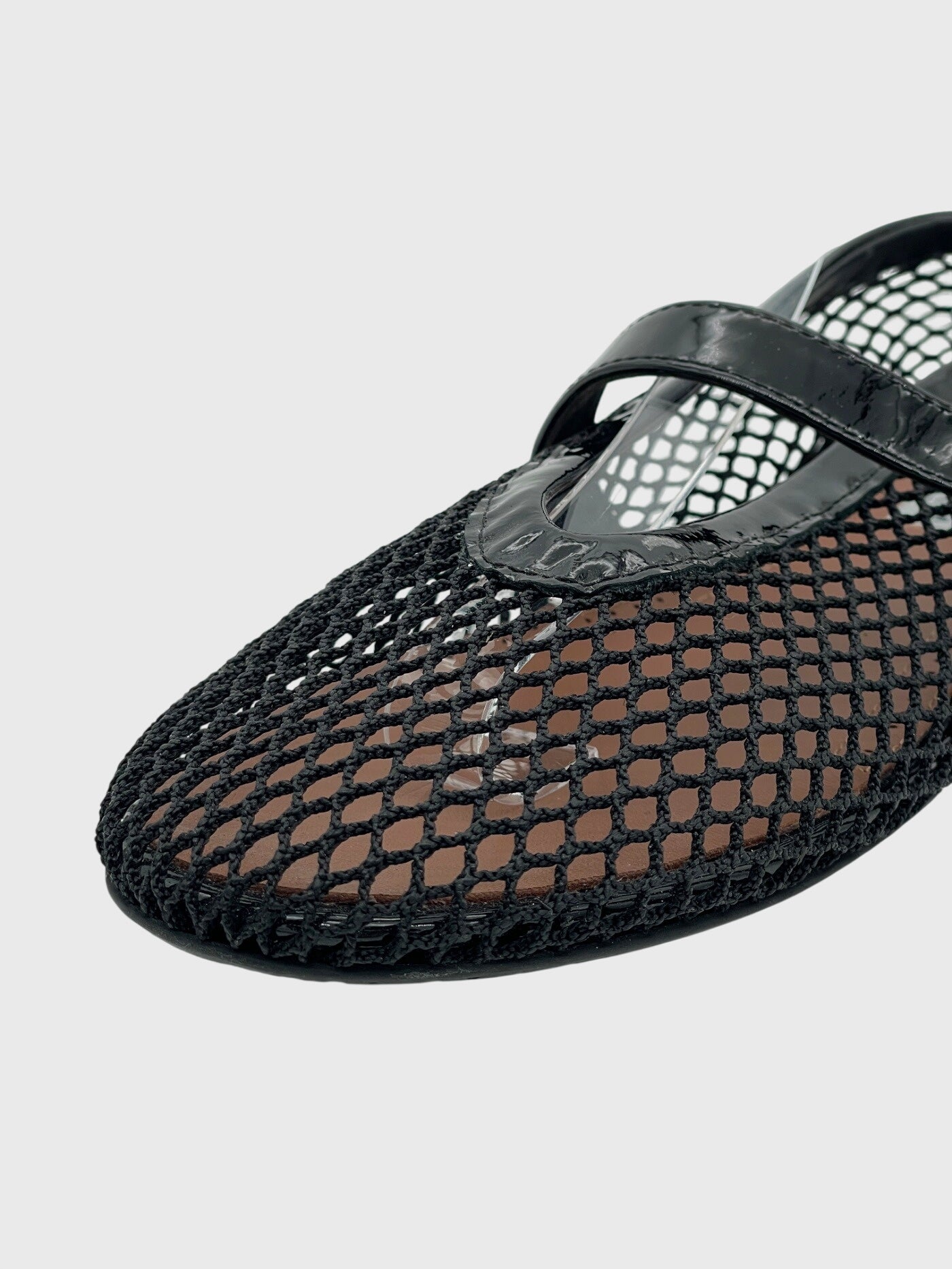 Alaïa Mesh Mary Jane Ballerina EU 37 Schwarz