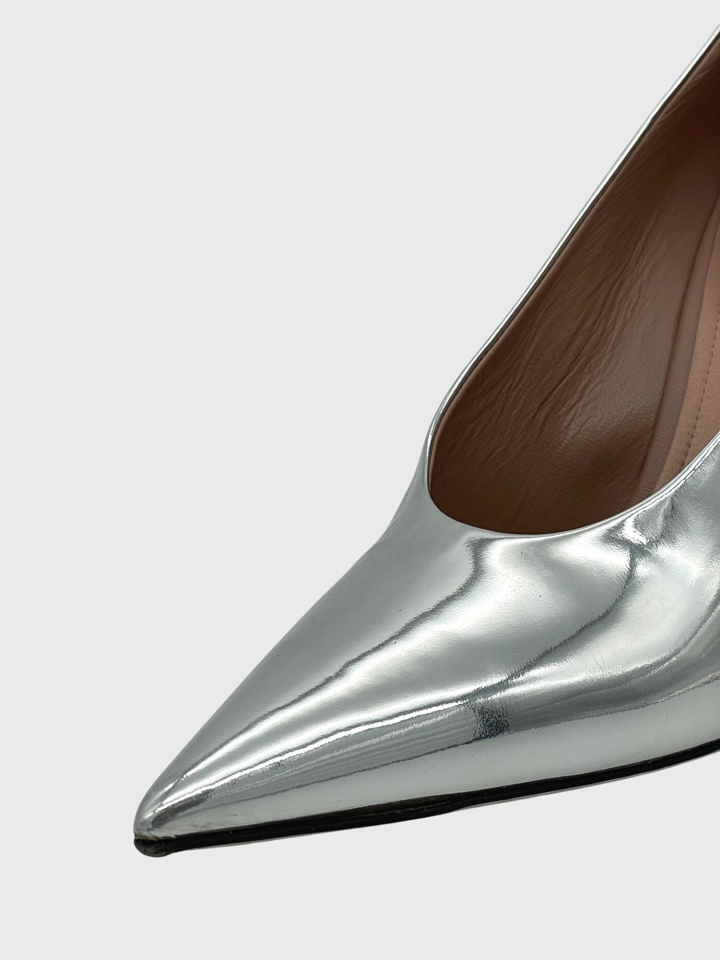 Valentino Garavani Nite-Out mirrored Pump EU 40 Metallic