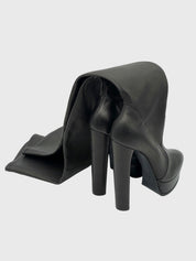 Casadei Flora Overknee Stiefel EU 40 Schwarz