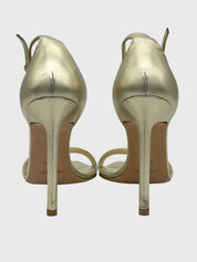 Saint Laurent / YSL Amber Sandale mit Absatz EU 39 Metallic