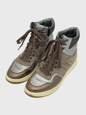 Hogan H365 High Top Sneaker EU 36 Mehrfarbig
