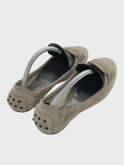 Tod's Gommino Ballerina EU 36 Beige