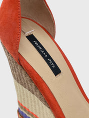 Patrizia Pepe Wedge Sandale mit Absatz EU 39 Mehrfarbig