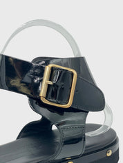 AGL Ankle Wrap Flache Sandale EU 41 Schwarz