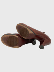 Chie Mihara Dutifi T-Strap Style Pump EU 39 Braun