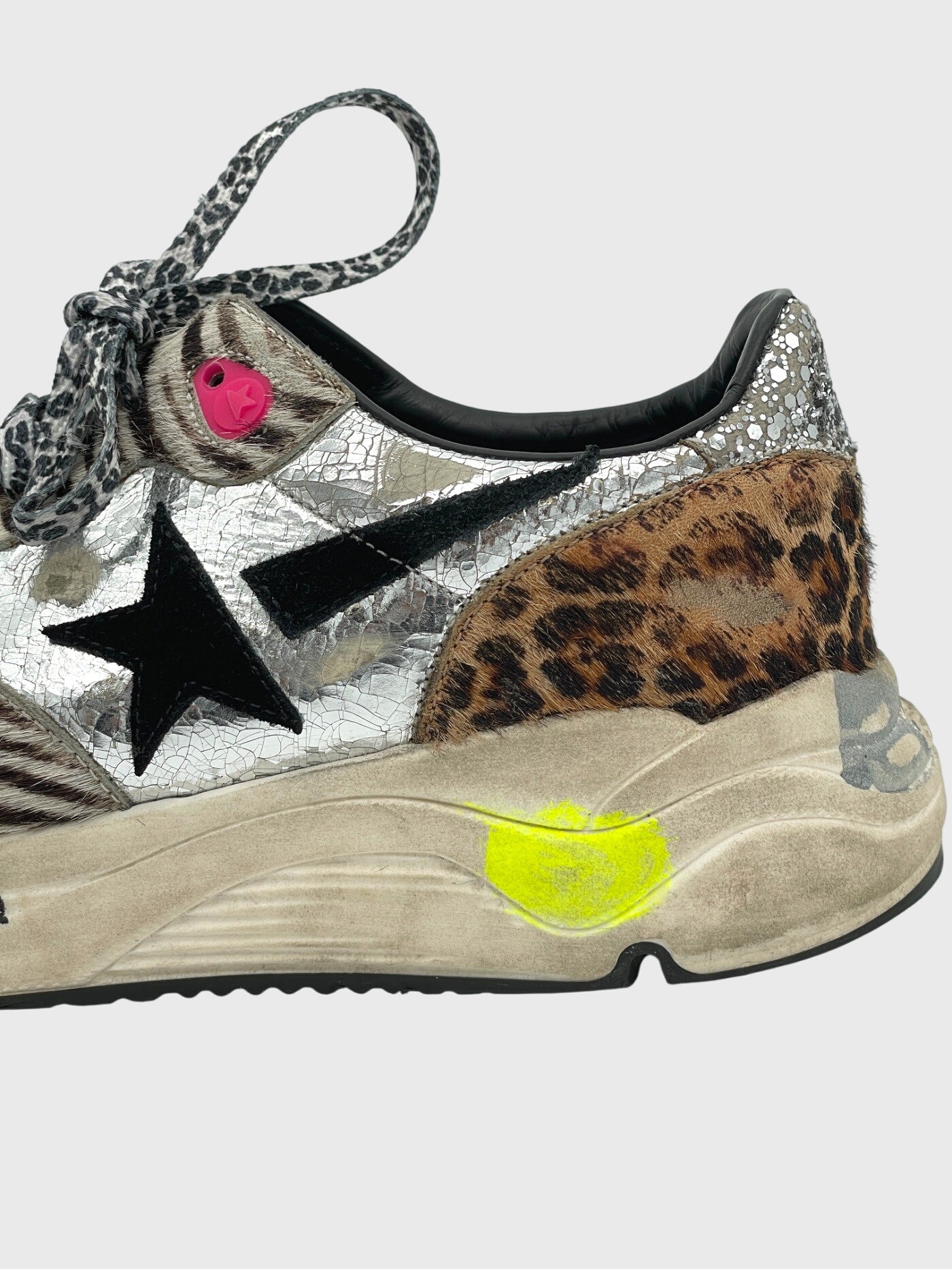 Golden Goose Running Sole Low Top Sneaker EU 38 Mehrfarbig