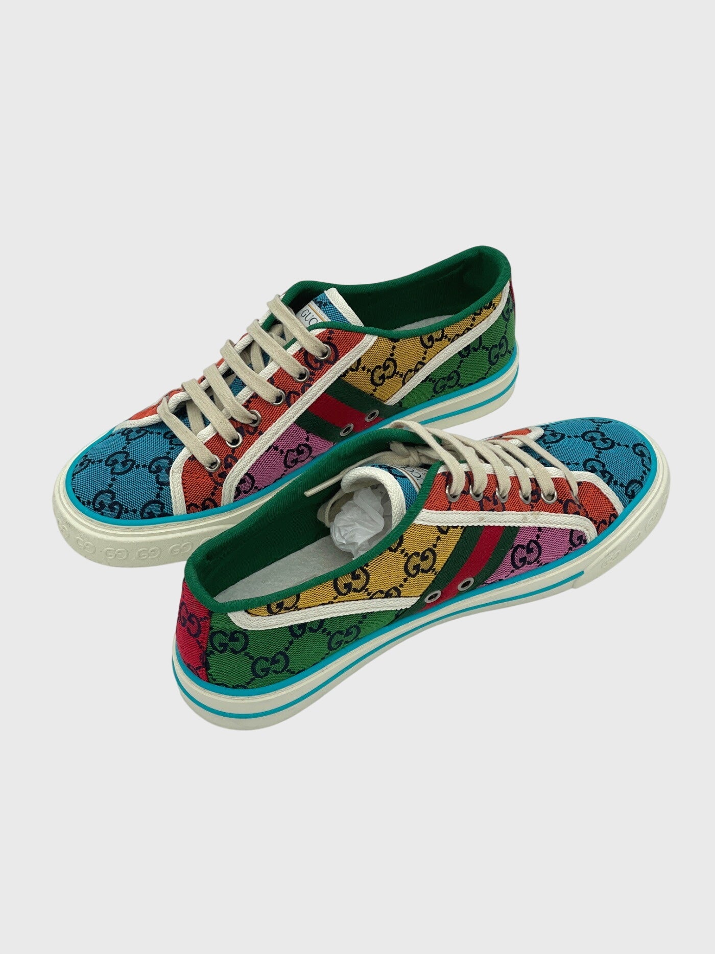 Gucci Tennis 1977 Low Top Sneaker EU 40 Mehrfarbig