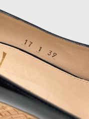 Louis Vuitton Oh Really! Plateau Pump EU 39 Schwarz - Image 9