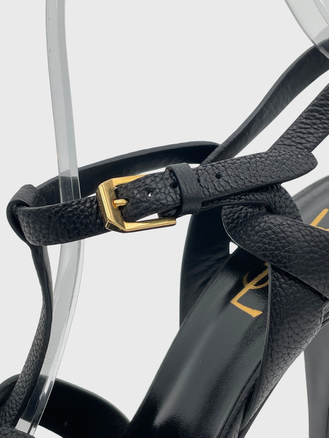 Saint Laurent / YSL Tribute Sandale mit Absatz EU 37.5 Schwarz