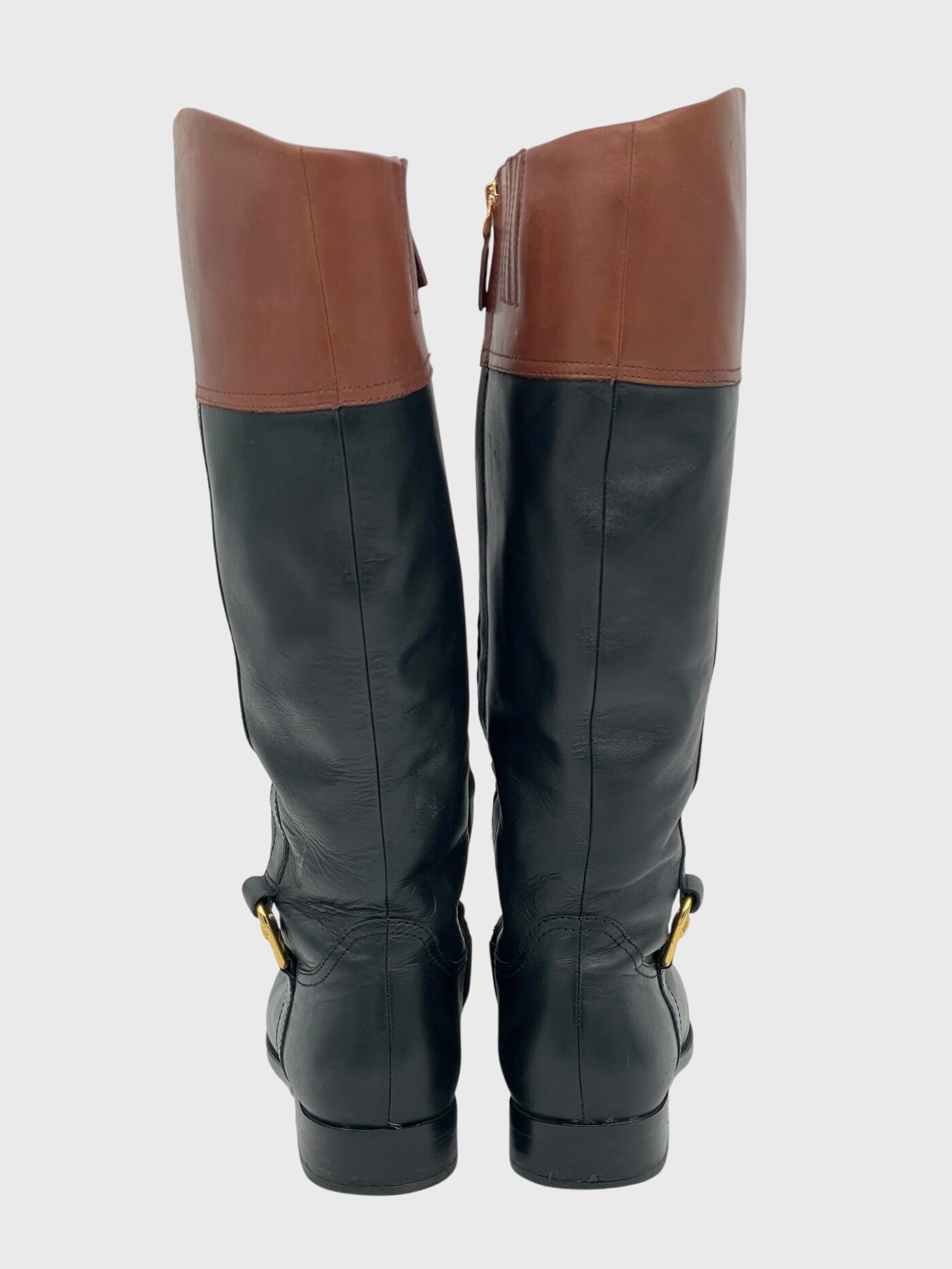 Ralph Lauren Bernadine Stiefel EU 39 Schwarz