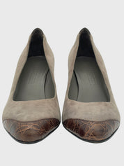 Jil Sander Suede Pump EU 39 Braun