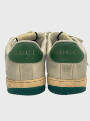 Gucci Screener Low Top Sneaker EU 41.5 Beige